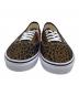 VANS (バンズ) WACKO MARIA (ワコマリア) ローカットスニーカー レオパード柄 ブラウン×ブラック サイズ:28.5：11000円