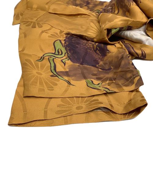 NIPOALOHA（二ポアロハ）NIPOALOHA (二ポアロハ) アロハシャツ SHORT SLEEVE ALOHA SHIRT SUPER BEAVERコラボ 限定品 マスタード サイズ:1 未使用品の古着・服飾アイテム