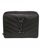 Saint Laurent Parisサンローランパリ）の古着「2つ折り財布」｜グレー
