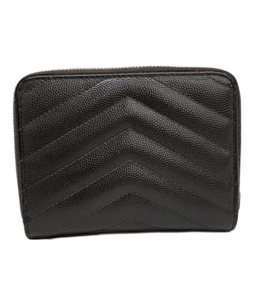 Saint Laurent Paris（サンローランパリ）Saint Laurent Paris (サンローランパリ) 2つ折り財布 グレー サイズ:表示なしの古着・服飾アイテム