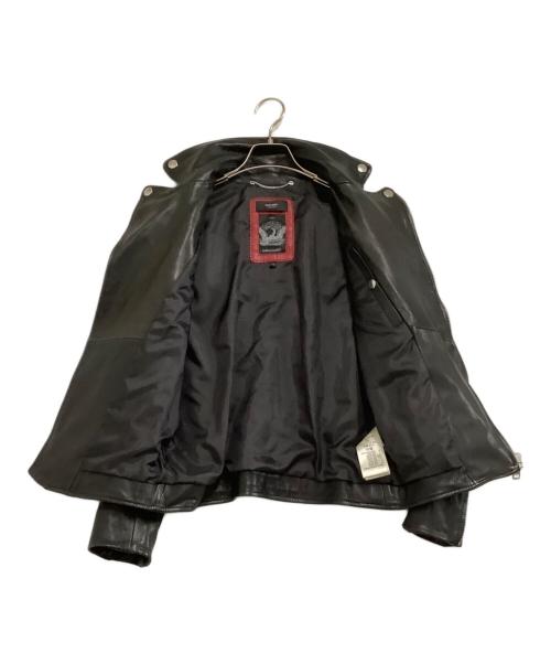 DIESEL（ディーゼル）DIESEL (ディーゼル) ダブルライダースジャケット ブラック サイズ:XSの古着・服飾アイテム