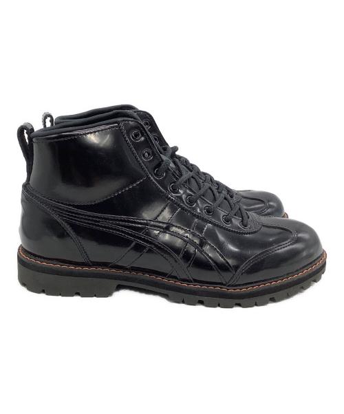 Onitsuka Tiger（オニツカタイガー）Onitsuka Tiger (オニツカタイガー) ショートブーツ Mexico Rinkan Black Phantom ブラック サイズ:25の古着・服飾アイテム