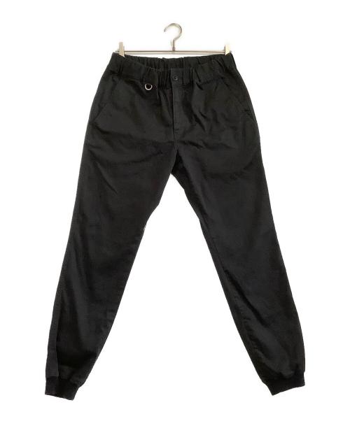 SOPHNET.（ソフネット）SOPHNET. (ソフネット) スリムフィット リブ デニム ジョガーパンツ ブラック サイズ:Mの古着・服飾アイテム