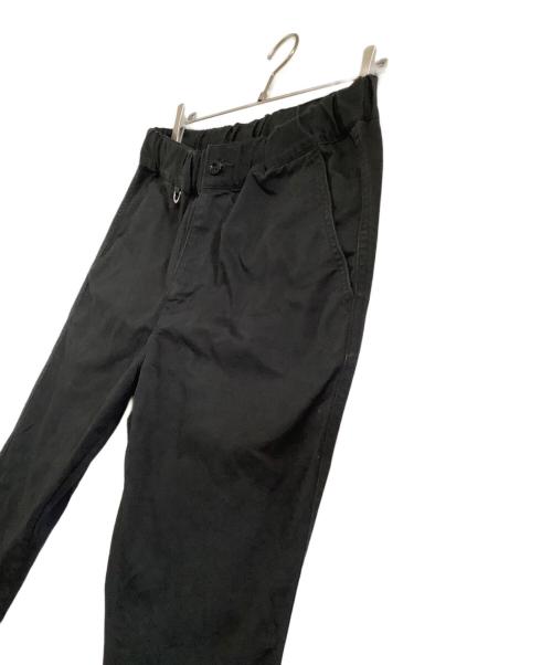 SOPHNET.（ソフネット）SOPHNET. (ソフネット) スリムフィット リブ デニム ジョガーパンツ ブラック サイズ:Mの古着・服飾アイテム