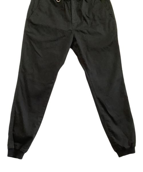 SOPHNET.（ソフネット）SOPHNET. (ソフネット) スリムフィット リブ デニム ジョガーパンツ ブラック サイズ:Mの古着・服飾アイテム
