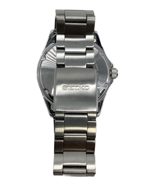 SEIKO（セイコー）SEIKO (セイコー) リストウォッチ シルバー×ブラックの古着・服飾アイテム