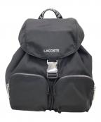 LACOSTEラコステ）の古着「リュック」｜ブラック