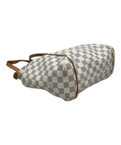 LOUIS VUITTON（ルイ ヴィトン）LOUIS VUITTON (ルイ ヴィトン) トートバッグ ダミエ・アズール 	トータリーPM  グレー×ホワイトの古着・服飾アイテム