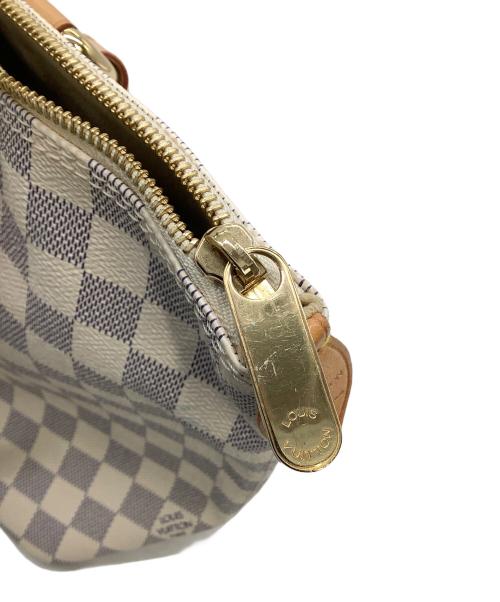 LOUIS VUITTON（ルイ ヴィトン）LOUIS VUITTON (ルイ ヴィトン) トートバッグ ダミエ・アズール サレヤPM ホワイト×グレーの古着・服飾アイテム