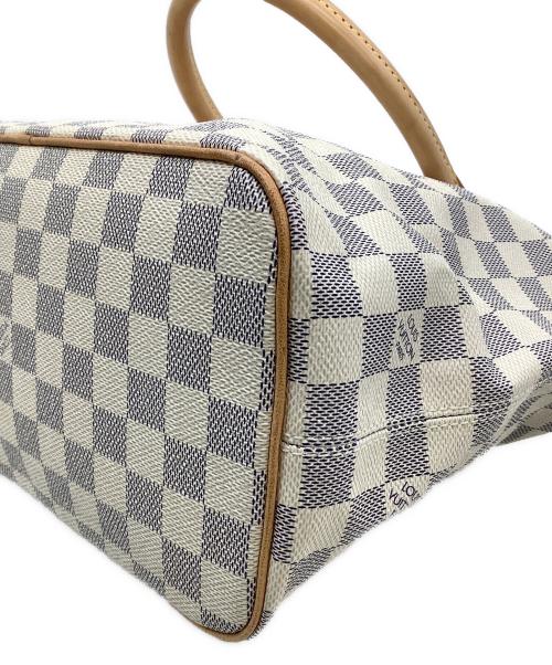 LOUIS VUITTON（ルイ ヴィトン）LOUIS VUITTON (ルイ ヴィトン) トートバッグ ダミエ・アズール サレヤPM ホワイト×グレーの古着・服飾アイテム