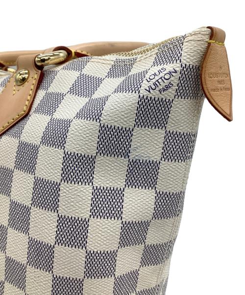 LOUIS VUITTON（ルイ ヴィトン）LOUIS VUITTON (ルイ ヴィトン) トートバッグ ダミエ・アズール サレヤPM ホワイト×グレーの古着・服飾アイテム