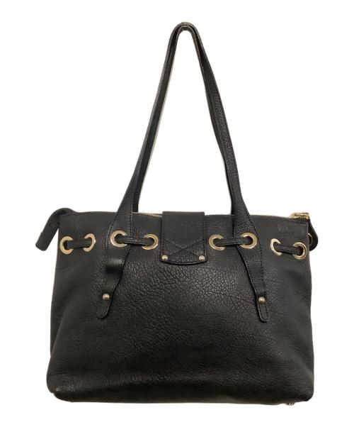 JIMMY CHOO（ジミーチュウ）JIMMY CHOO (ジミーチュウ) トートバッグ ブラックの古着・服飾アイテム