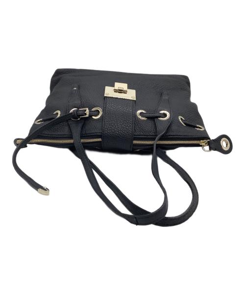 JIMMY CHOO（ジミーチュウ）JIMMY CHOO (ジミーチュウ) トートバッグ ブラックの古着・服飾アイテム