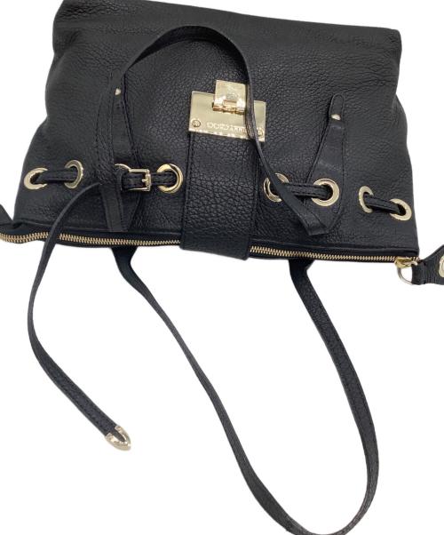 JIMMY CHOO（ジミーチュウ）JIMMY CHOO (ジミーチュウ) トートバッグ ブラックの古着・服飾アイテム