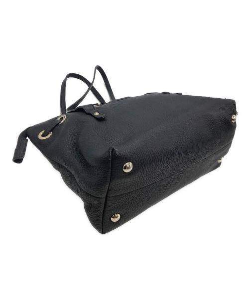JIMMY CHOO（ジミーチュウ）JIMMY CHOO (ジミーチュウ) トートバッグ ブラックの古着・服飾アイテム