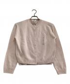 UNIQLO:Cユニクロ:シー）の古着「アンサンブルカーディガン　カシミヤクルーネックショートカーディガン」｜ピンク