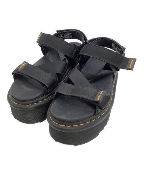 Dr.Martens（ドクターマーチン）Dr.Martens (ドクターマーチン) 厚底サンダル KIMBER Ⅱ ブラック サイズ:EU37の古着・服飾アイテム