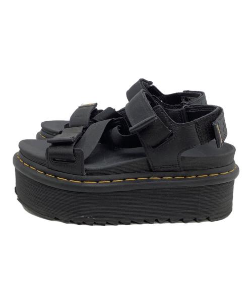 Dr.Martens（ドクターマーチン）Dr.Martens (ドクターマーチン) 厚底サンダル KIMBER Ⅱ ブラック サイズ:EU37の古着・服飾アイテム