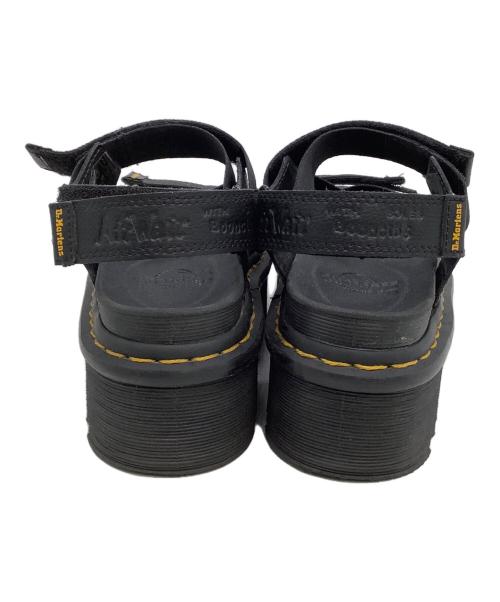 Dr.Martens（ドクターマーチン）Dr.Martens (ドクターマーチン) 厚底サンダル KIMBER Ⅱ ブラック サイズ:EU37の古着・服飾アイテム