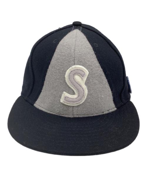 CA4LA（カシラ）CA4LA (カシラ) EBBETS FIELD FLANNELS (エベッツフィールドフランネルズ) キャップ ブラック×グレー サイズ:Mの古着・服飾アイテム