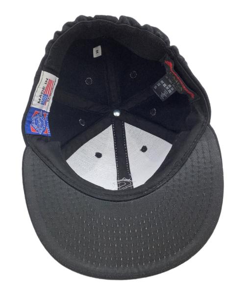 CA4LA（カシラ）CA4LA (カシラ) EBBETS FIELD FLANNELS (エベッツフィールドフランネルズ) キャップ ブラック×グレー サイズ:Mの古着・服飾アイテム