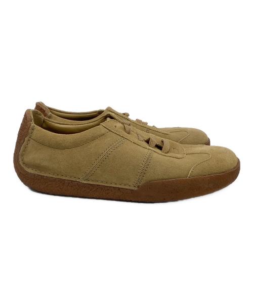 CLARKS（クラークス）CLARKS (クラークス) ローカットスニーカー ミリガン キャメル サイズ:25.5の古着・服飾アイテム