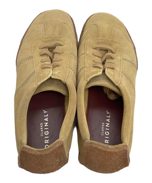 CLARKS（クラークス）CLARKS (クラークス) ローカットスニーカー ミリガン キャメル サイズ:25.5の古着・服飾アイテム