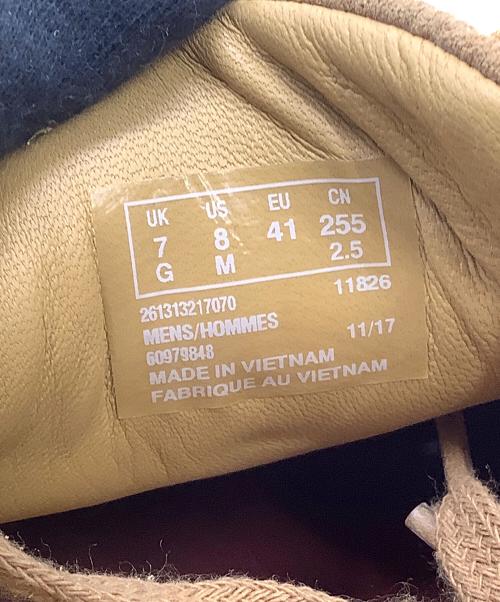 CLARKS（クラークス）CLARKS (クラークス) ローカットスニーカー ミリガン キャメル サイズ:25.5の古着・服飾アイテム