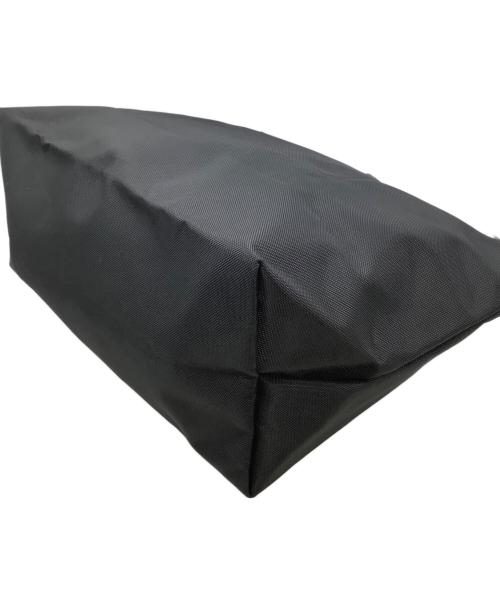 LONGCHAMP（ロンシャン）LONGCHAMP (ロンシャン) トートバッグ ブラック×ブラウンの古着・服飾アイテム