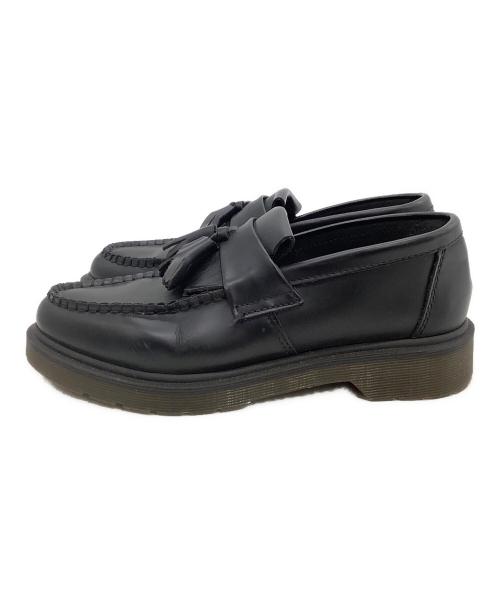 Dr.Martens（ドクターマーチン）Dr.Martens (ドクターマーチン) タッセルローファー ブラック サイズ:38の古着・服飾アイテム