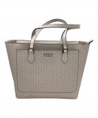 GUESSゲス）の古着「トートバッグ」｜ベージュ