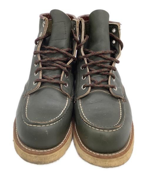 RED WING（レッドウィング）RED WING (レッドウィング) 7ホールブーツ アイリッシュセッター 80-90s グリーン×ブラウン サイズ: 5 1/2の古着・服飾アイテム