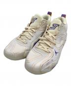 JORDANジョーダン）の古着「スポーツシューズ　バスケットボールシューズ テイタム 3 PF」｜アイボリー×パープル