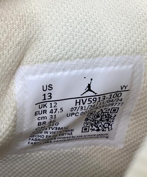 JORDAN（ジョーダン）JORDAN (ジョーダン) スポーツシューズ　バスケットボールシューズ テイタム 3 PF アイボリー×パープル サイズ:31の古着・服飾アイテム