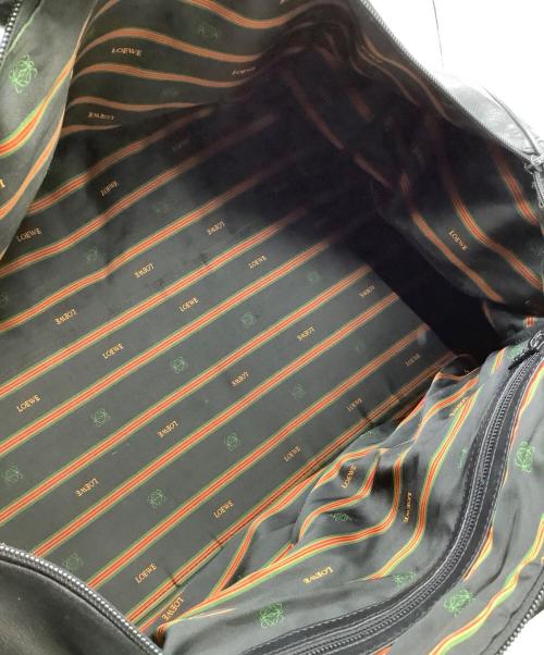 LOEWE（ロエベ）LOEWE (ロエベ) ボストンバッグ アナグラム ブラックの古着・服飾アイテム