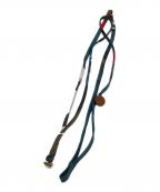 HERMESエルメス）の古着「ネックレス　プティアッシュ　ネックレス・ブレスレット・ストラップ等」｜ブルー×ホワイト