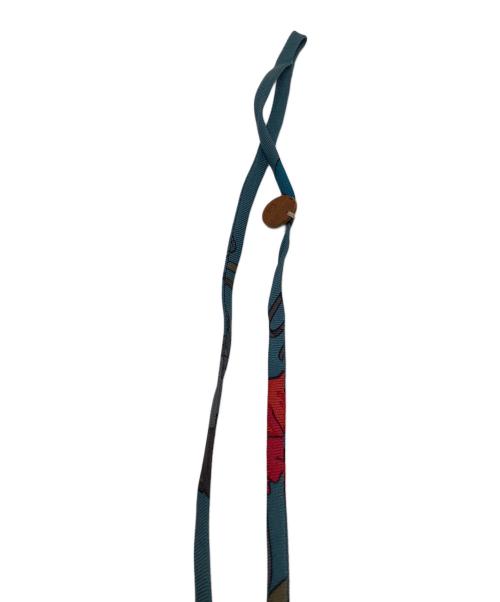 HERMES（エルメス）HERMES (エルメス) ネックレス　プティアッシュ　ネックレス・ブレスレット・ストラップ等 ブルー×ホワイトの古着・服飾アイテム