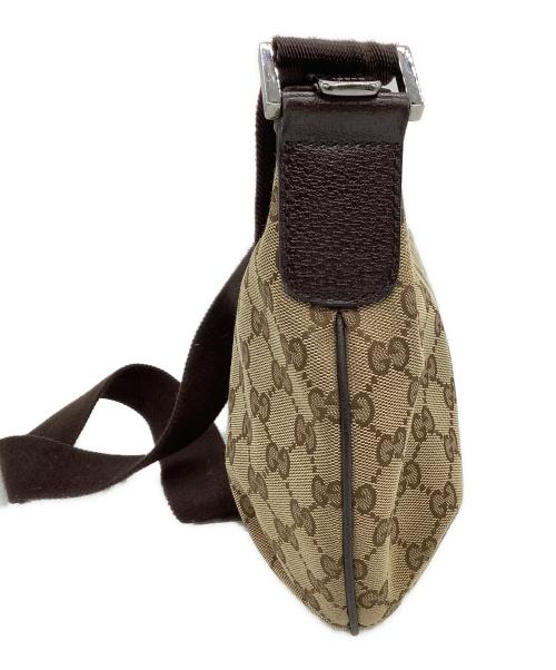 GUCCI（グッチ）GUCCI (グッチ) ショルダーバッグ GG ブラウンの古着・服飾アイテム