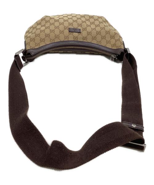 GUCCI（グッチ）GUCCI (グッチ) ショルダーバッグ GG ブラウンの古着・服飾アイテム