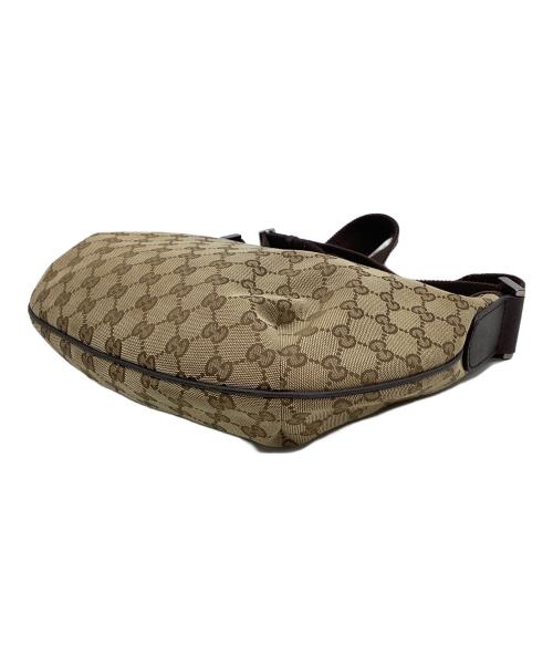 GUCCI（グッチ）GUCCI (グッチ) ショルダーバッグ GG ブラウンの古着・服飾アイテム