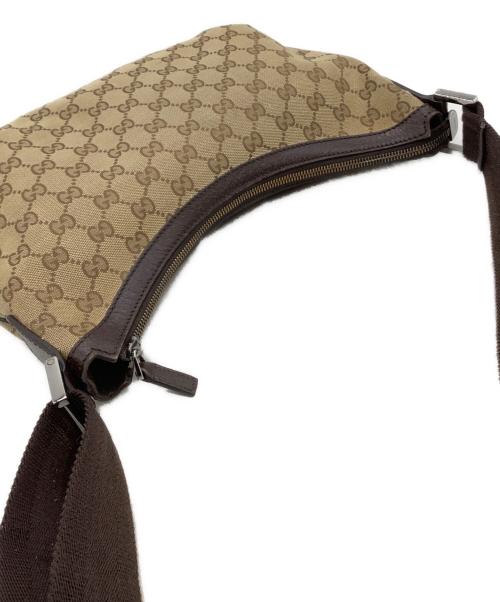 GUCCI（グッチ）GUCCI (グッチ) ショルダーバッグ GG ブラウンの古着・服飾アイテム