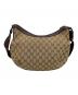 GUCCI (グッチ) ショルダーバッグ GG ブラウン：34000円