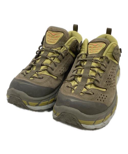 HOKAONEONE（ホカオネオネ）HOKAONEONE (ホカオネオネ) スニーカー TOR ULTRA LO GORE-TEX MITA ダークオリーブ サイズ:28の古着・服飾アイテム
