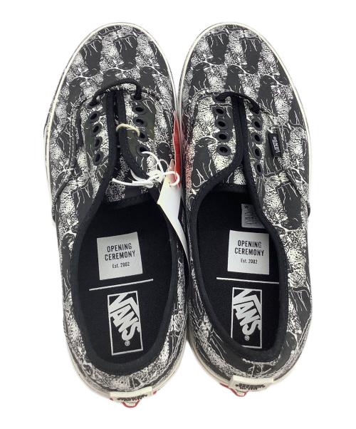 VANS（ヴァンズ）VANS (バンズ) OPENING CEREMONY (オープニングセレモニー) スニーカー ホワイト×ブラック サイズ:27.5の古着・服飾アイテム