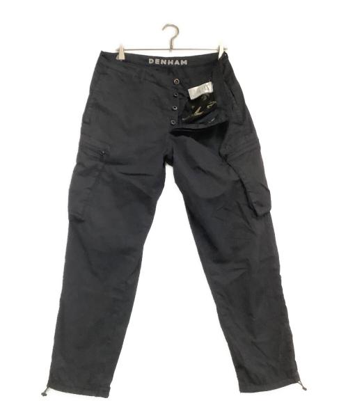 Denham（デンハム）Denham (デンハム) カーゴパンツ ブラック サイズ:W34の古着・服飾アイテム