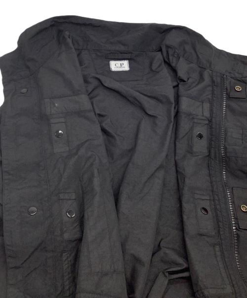 C.P COMPANY（シーピーカンパニー）C.P COMPANY (シーピーカンパニー) ナイロンミリタリージャケット ブラック サイズ:XLの古着・服飾アイテム