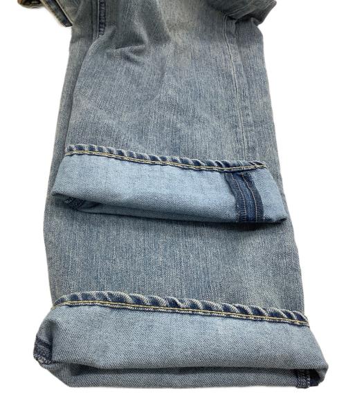 YANUK（ヤヌーク）YANUK (ヤヌーク) デニムパンツ　LEA　ボーイズストレートデニム ブルー サイズ:27 未使用品の古着・服飾アイテム