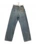 YANUK (ヤヌーク) デニムパンツ　LEA　ボーイズストレートデニム ブルー サイズ:27 未使用品：17000円