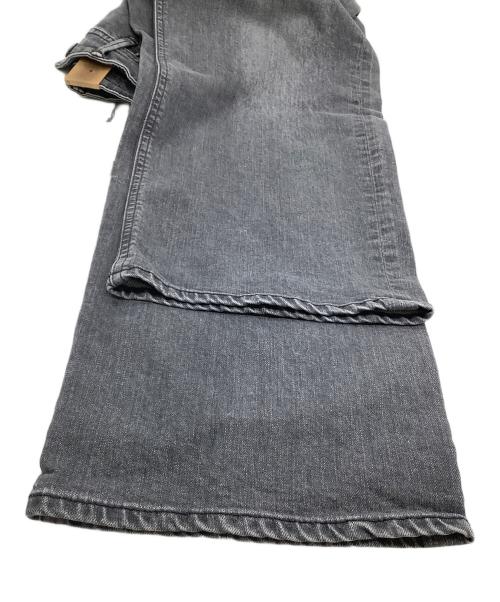 YANUK（ヤヌーク）YANUK (ヤヌーク) デニムパンツ JOAN Loose Straight デニムパンツ グレー サイズ:22 未使用品の古着・服飾アイテム