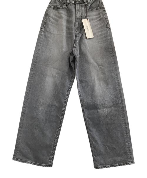 YANUK（ヤヌーク）YANUK (ヤヌーク) デニムパンツ JOAN Loose Straight デニムパンツ グレー サイズ:22 未使用品の古着・服飾アイテム